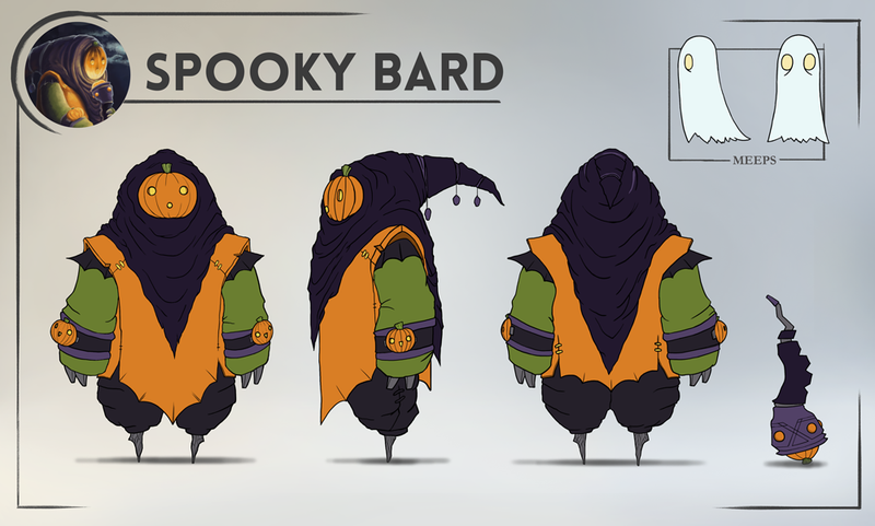 Illustration for article titled Fan Version Of League Of Legends' Bard Is Really Spoooooooky